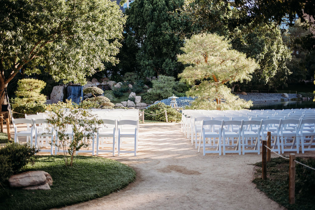 ceremony photos at Japanese Friendship Garden Arizona.