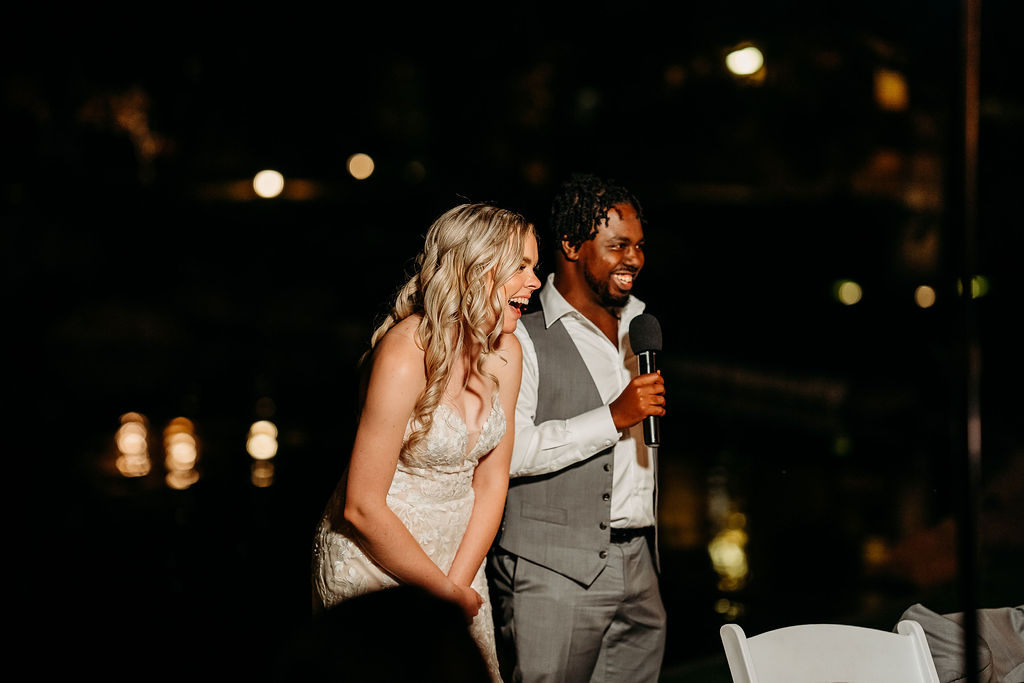 Wedding reception at Japanese Friendship Garden Arizona