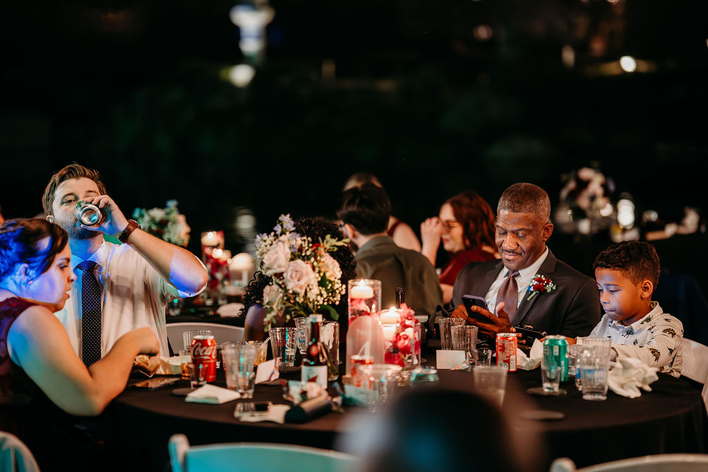 Wedding reception at Japanese Friendship Garden Arizona