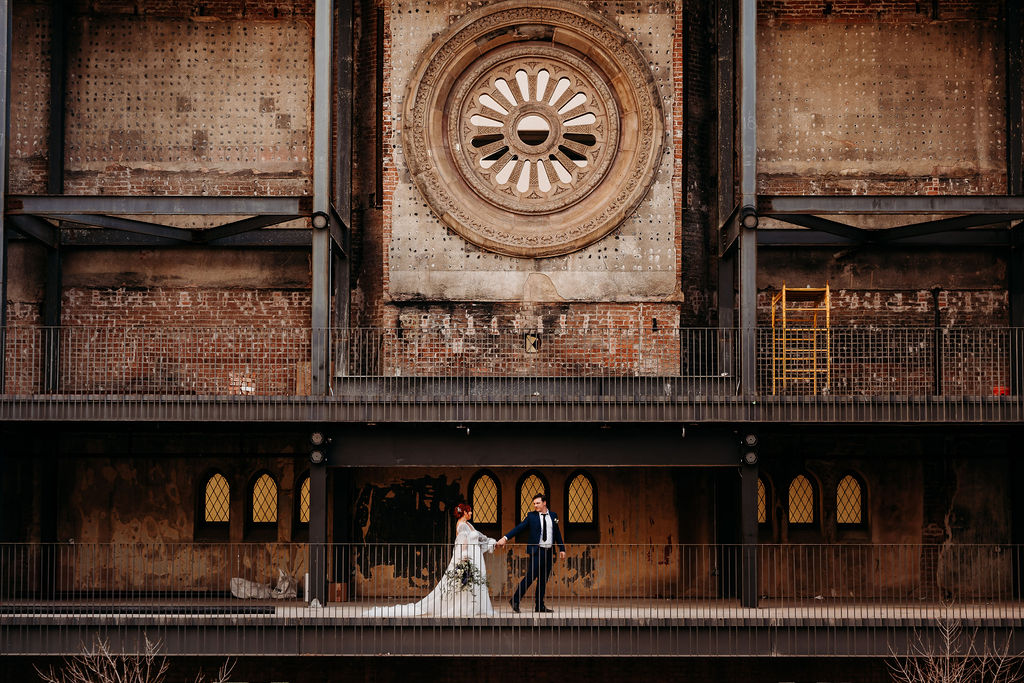 Abbey on Monroe Downtown Phoenix, styled wedding shoot, bride and groom portraits