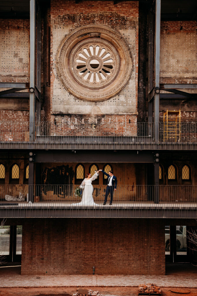 Abbey on Monroe Downtown Phoenix, styled wedding shoot, bride and groom portraits