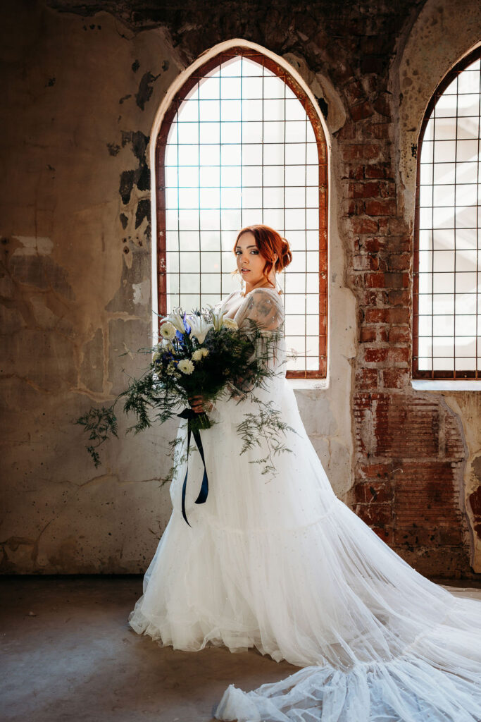 Abbey on Monroe Downtown Phoenix, styled wedding shoot, bridal portraits