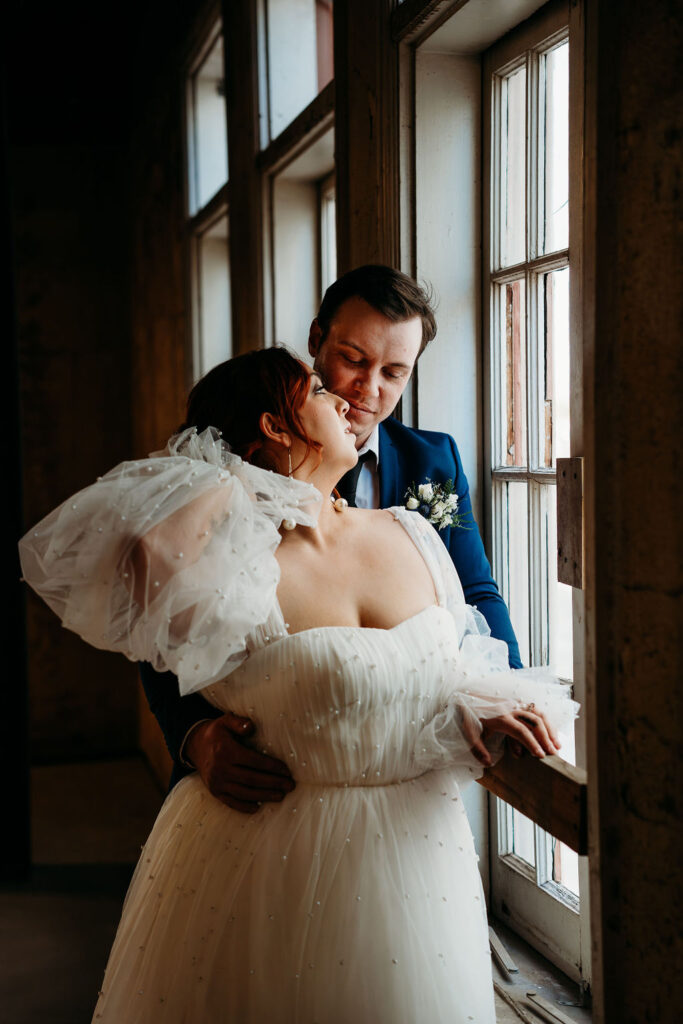 Abbey on Monroe Downtown Phoenix, styled wedding shoot, bride and groom portraits