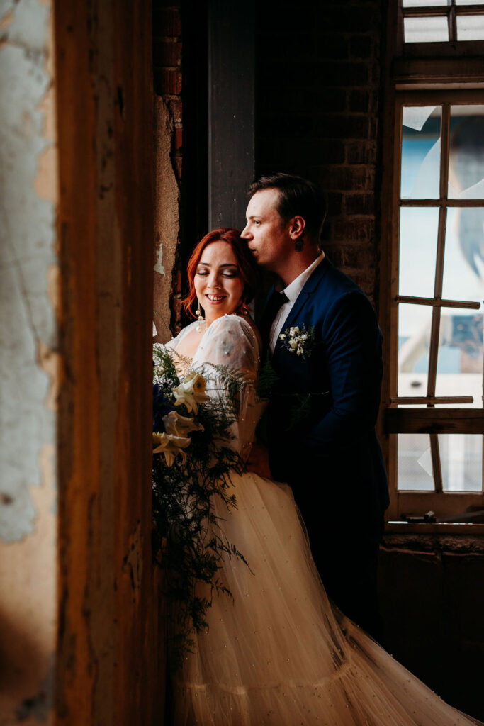 Abbey on Monroe Downtown Phoenix, styled wedding shoot, bride and groom portraits