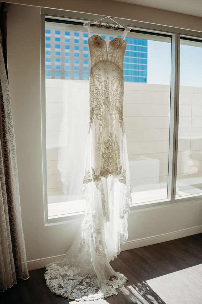 lace detailed wedding dress, The Westin Tempe