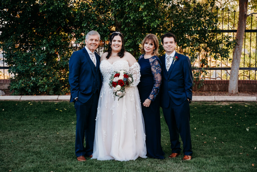 Formal wedding portraits at Stonebridge Manor. 