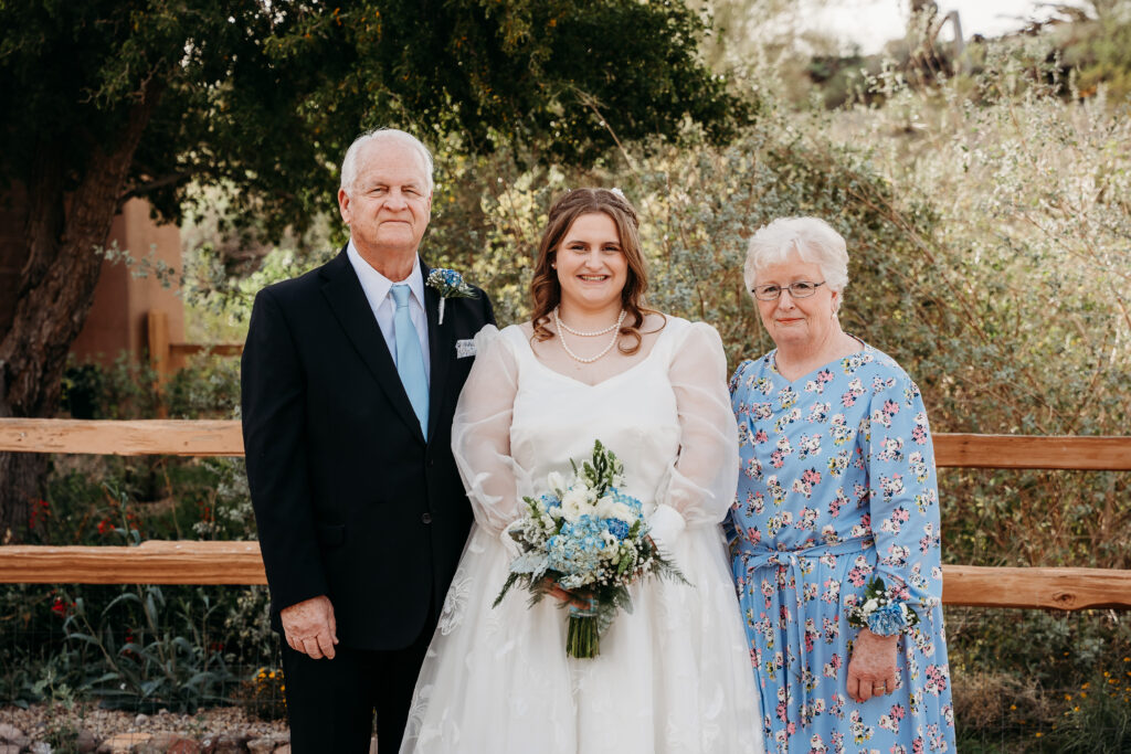 Desert Outdoor Center at Lake Pleasant, wedding formal portrait posing ideas