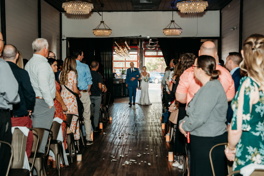 Fire House Event Center ceremony, arizona wedding photographer