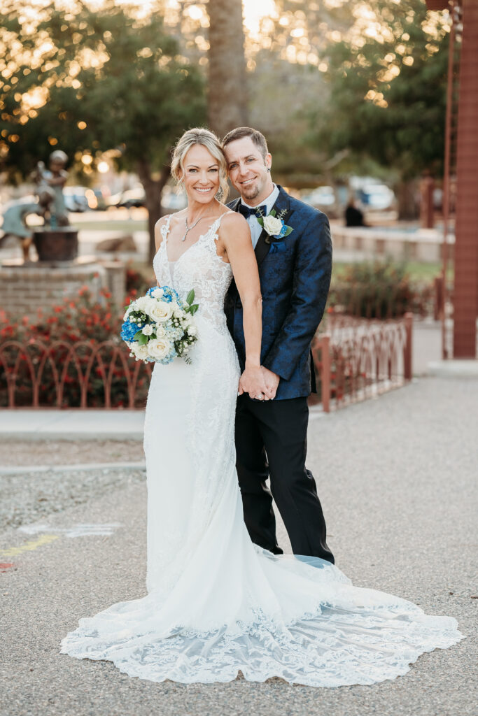 Fire House Event Center, arizona wedding photographer, wedding formal photo poses, bride and groom posing ideas