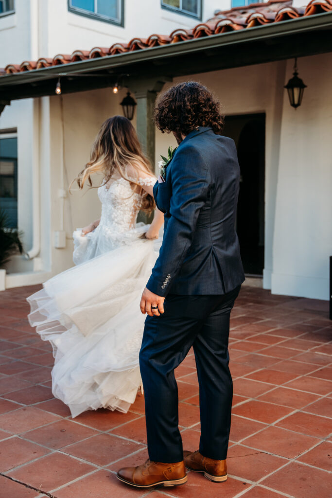 coronado house phoenix, bride and grooms first dance