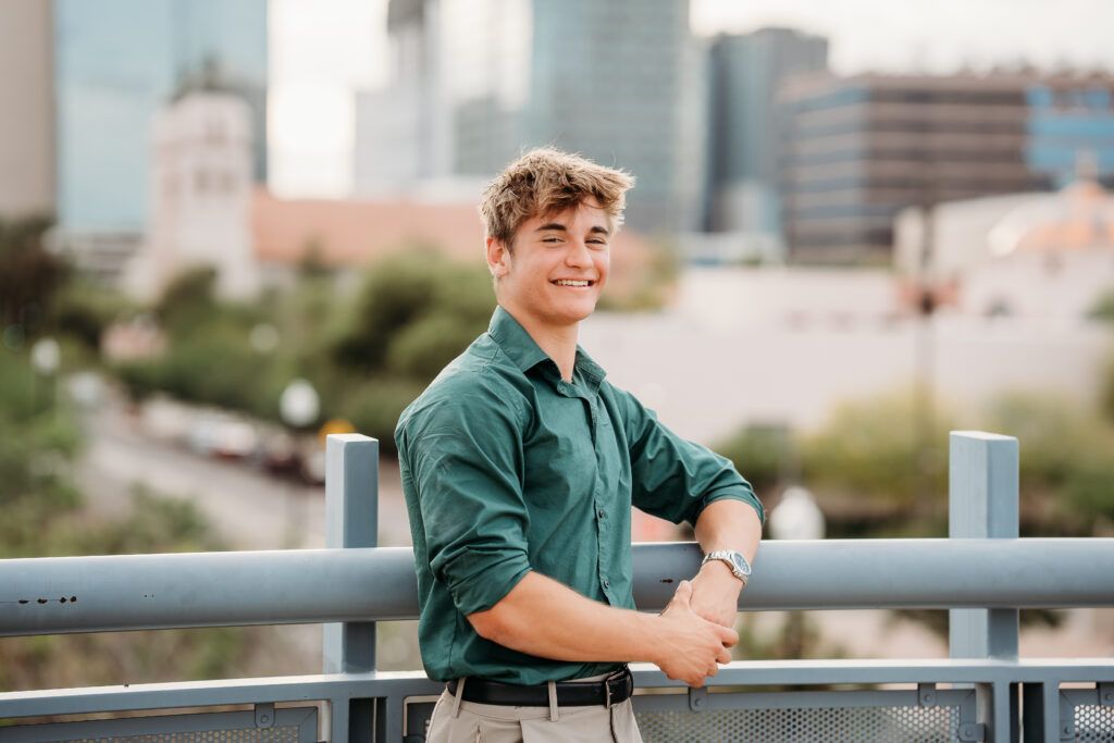 Downtown Phoenix senior photo shoot, arizona location ideas for senior photo shoot