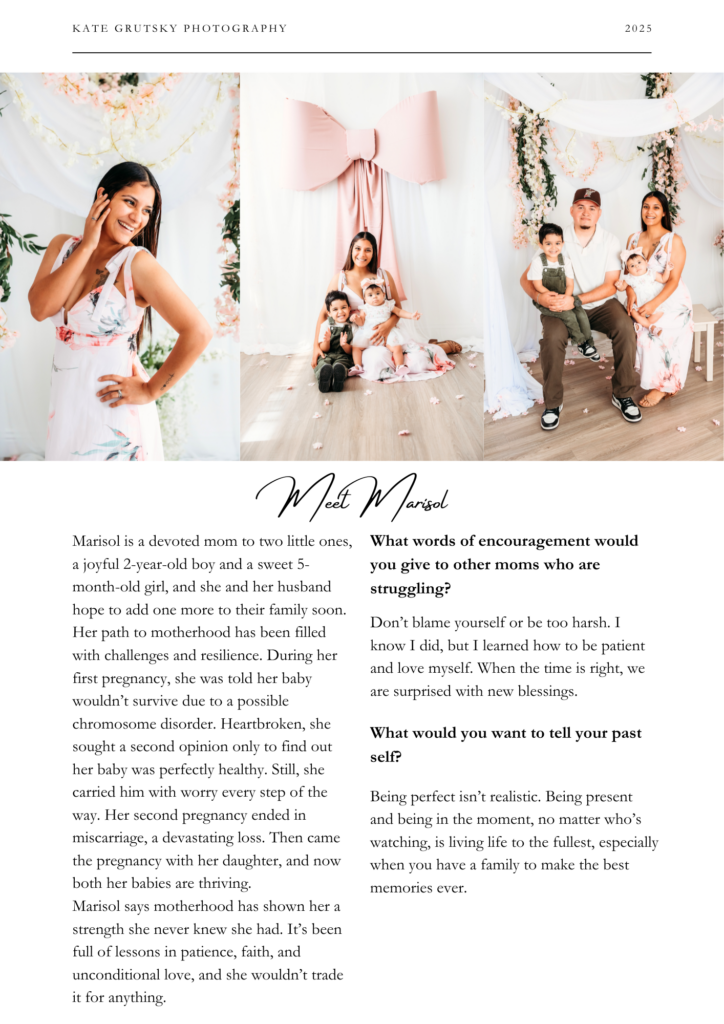 Follow one mother's heartfelt motherhood journey through infertility, entrepreneurship, and the joy of building both a family and a thriving photography business.