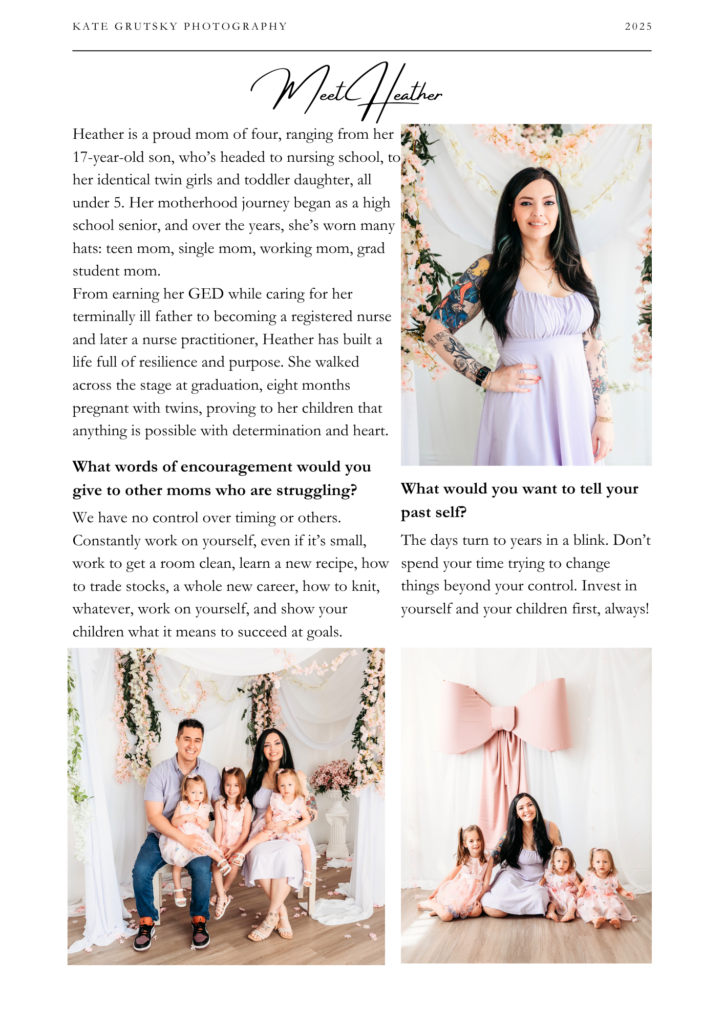 Follow one mother's heartfelt motherhood journey through infertility, entrepreneurship, and the joy of building both a family and a thriving photography business.