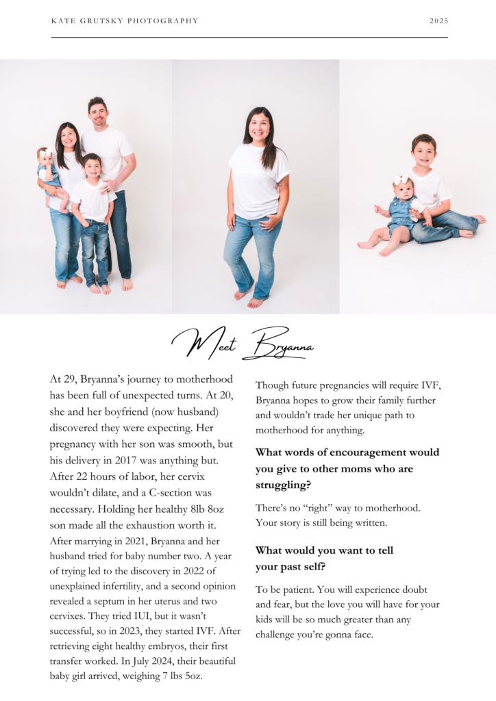 Follow one mother's heartfelt motherhood journey through infertility, entrepreneurship, and the joy of building both a family and a thriving photography business.