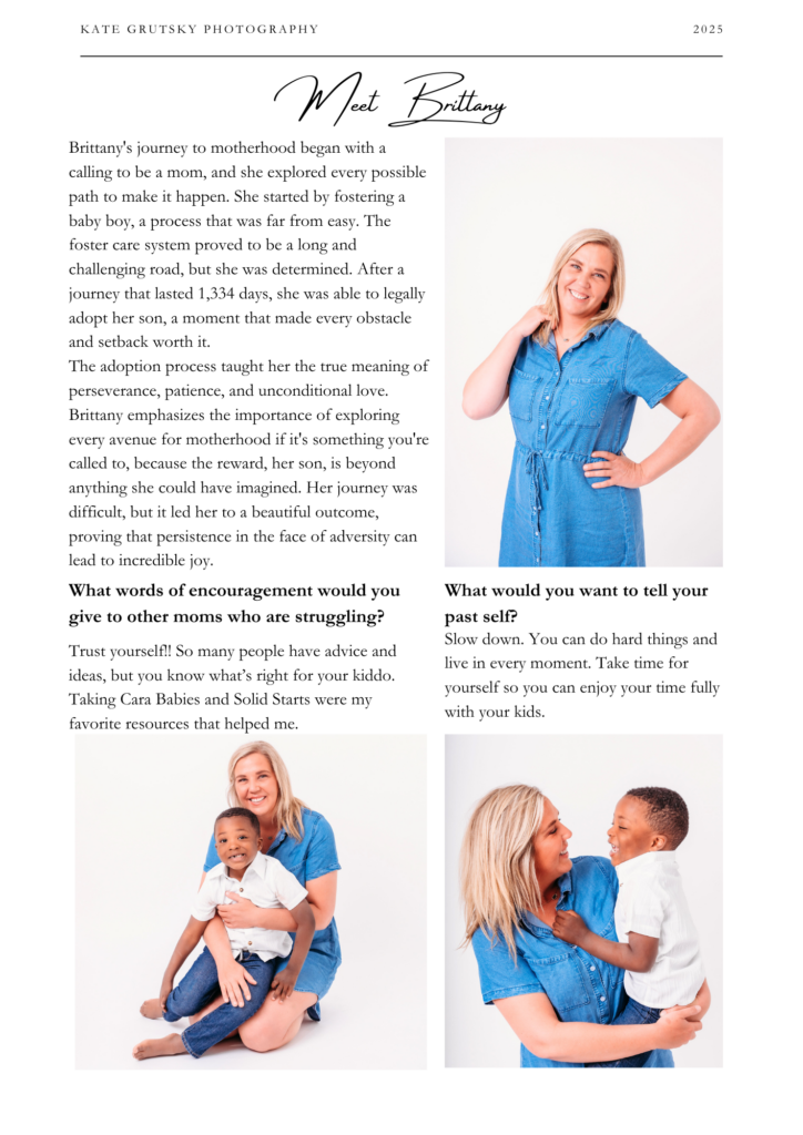 Follow one mother's heartfelt motherhood journey through infertility, entrepreneurship, and the joy of building both a family and a thriving photography business.