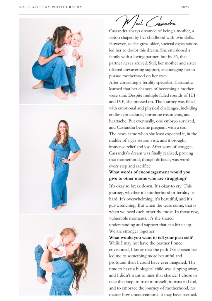 Follow one mother's heartfelt motherhood journey through infertility, entrepreneurship, and the joy of building both a family and a thriving photography business.
