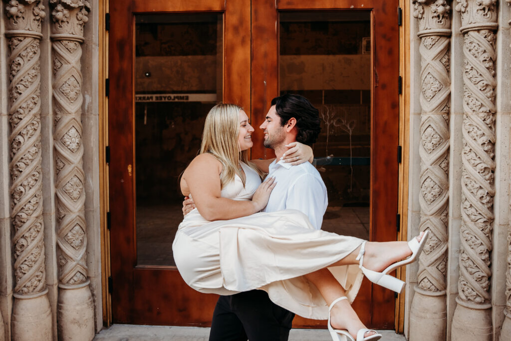 downtown phoenix engagement photos, engagement photographer, proposal photographer, arizona wedding photographer