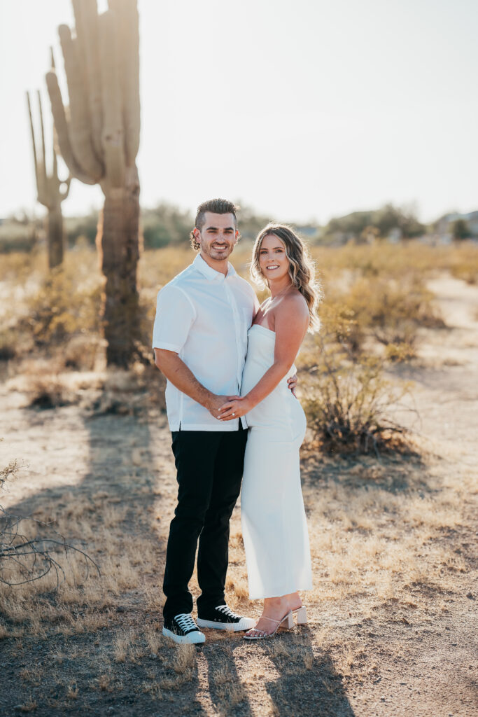 Arizona desert engagement photos, engagement photographer, proposal photographer, arizona wedding photographer