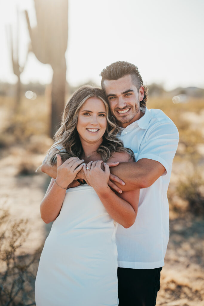 Arizona desert engagement photos, engagement photographer, proposal photographer, arizona wedding photographer