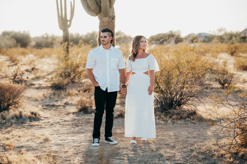 Arizona desert engagement photos, engagement photographer, proposal photographer, arizona wedding photographer