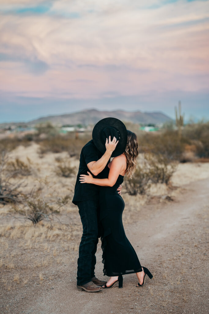 Arizona desert engagement photos, engagement photographer, proposal photographer, arizona wedding photographer