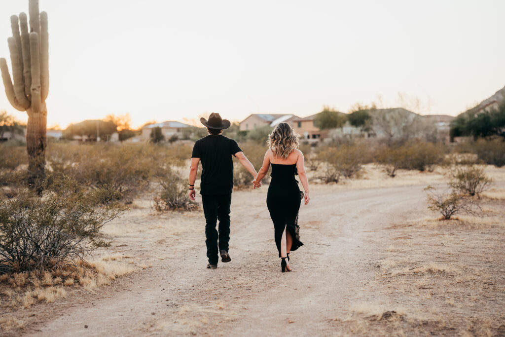 Arizona desert engagement photos, engagement photographer, proposal photographer, arizona wedding photographer